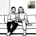 convierte texto o imagen en dibujos lineales