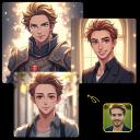 Diseña avatares de anime y dibujos animados