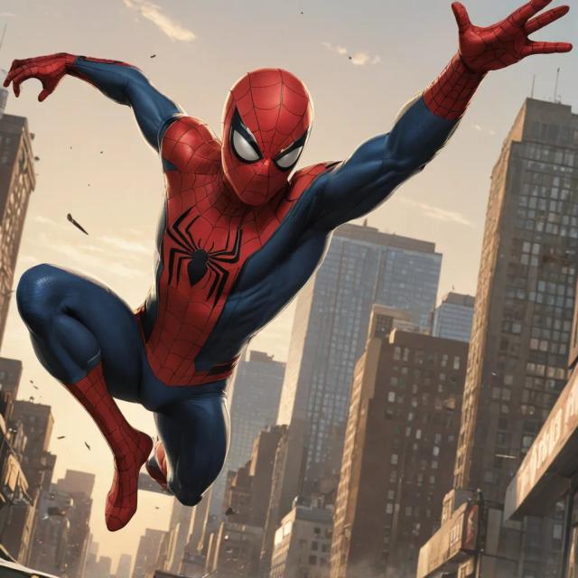 spider-man-art template 3