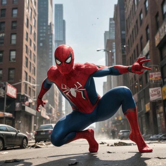 spider-man-art template 1