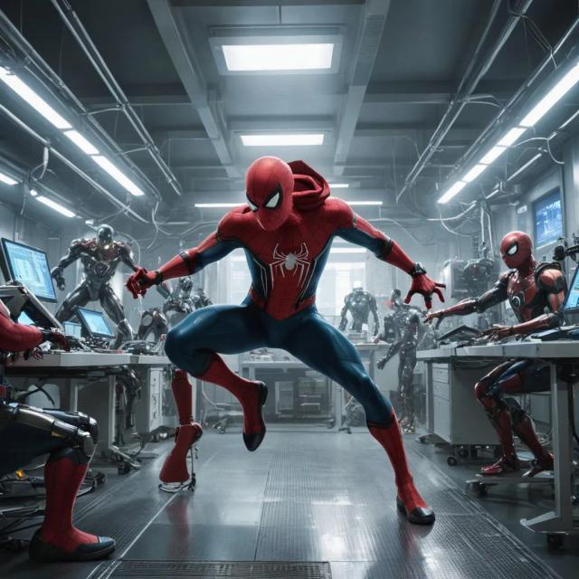 spider-man-art template 1