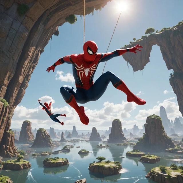 spider-man-art template 3