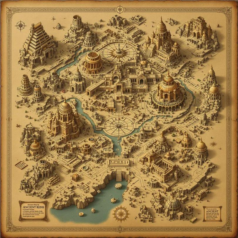 Generador de mapas de fantasía - crea mapas únicos de mundos de fantasía con IA