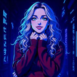 Cyberpunk Anime Style