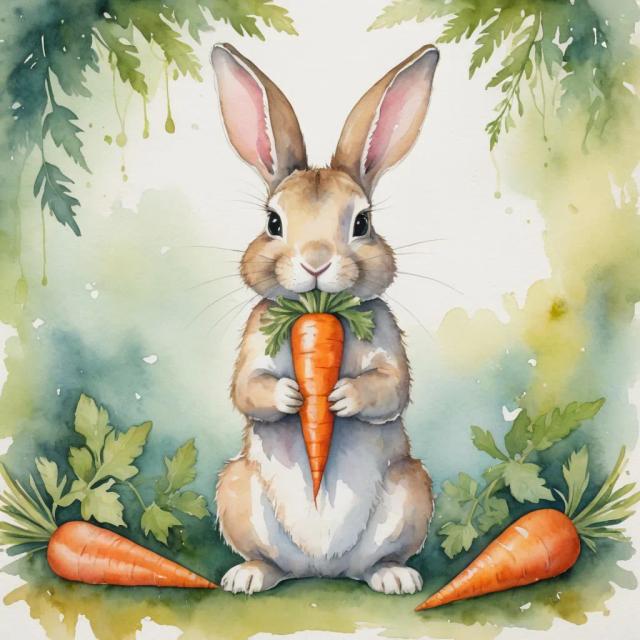 Generador de acuarelas adorables con IA: crea pinturas suaves y adorables