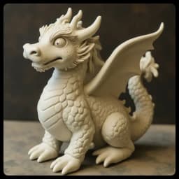 Generador de arte en arcilla placeholder