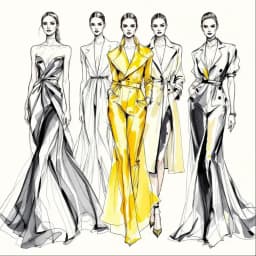 Generador de bocetos de moda placeholder